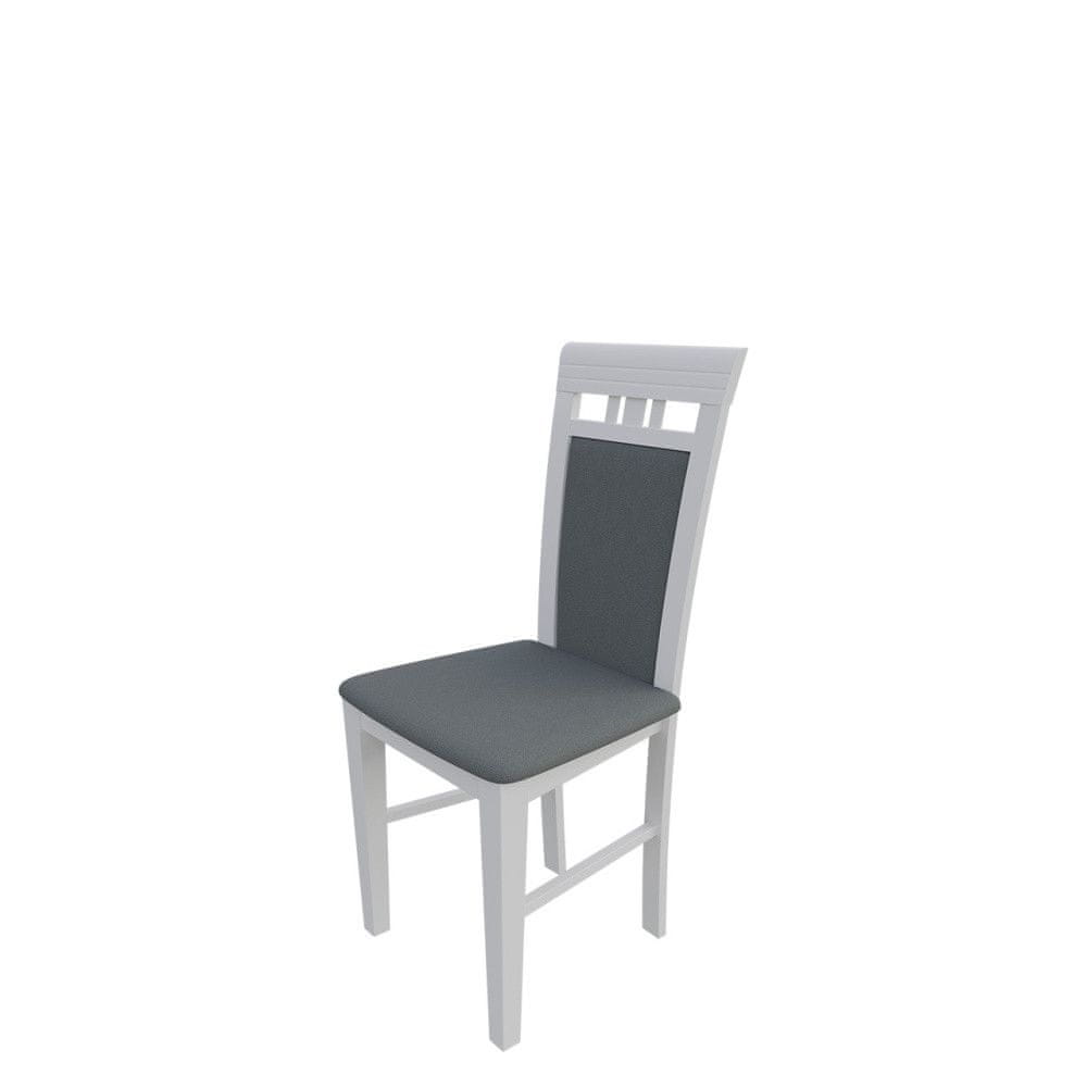 Veneti Jedálenská stolička MOVILE 12 - biela / šedá 1